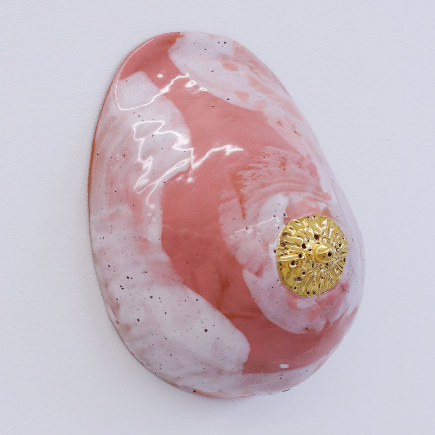 Bulle Derouette - "Sein - Taille L - Rose blanc nuage"