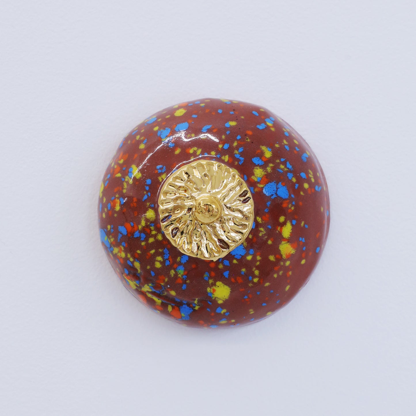 Bulle Derouette - "Sein - Taille M - Marron confettis"