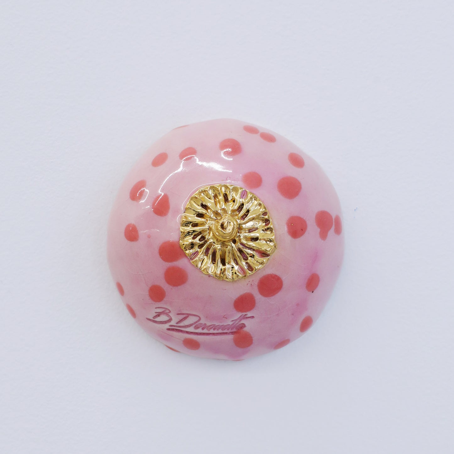 Bulle Derouette - "Sein - Taille M - Rose dots"