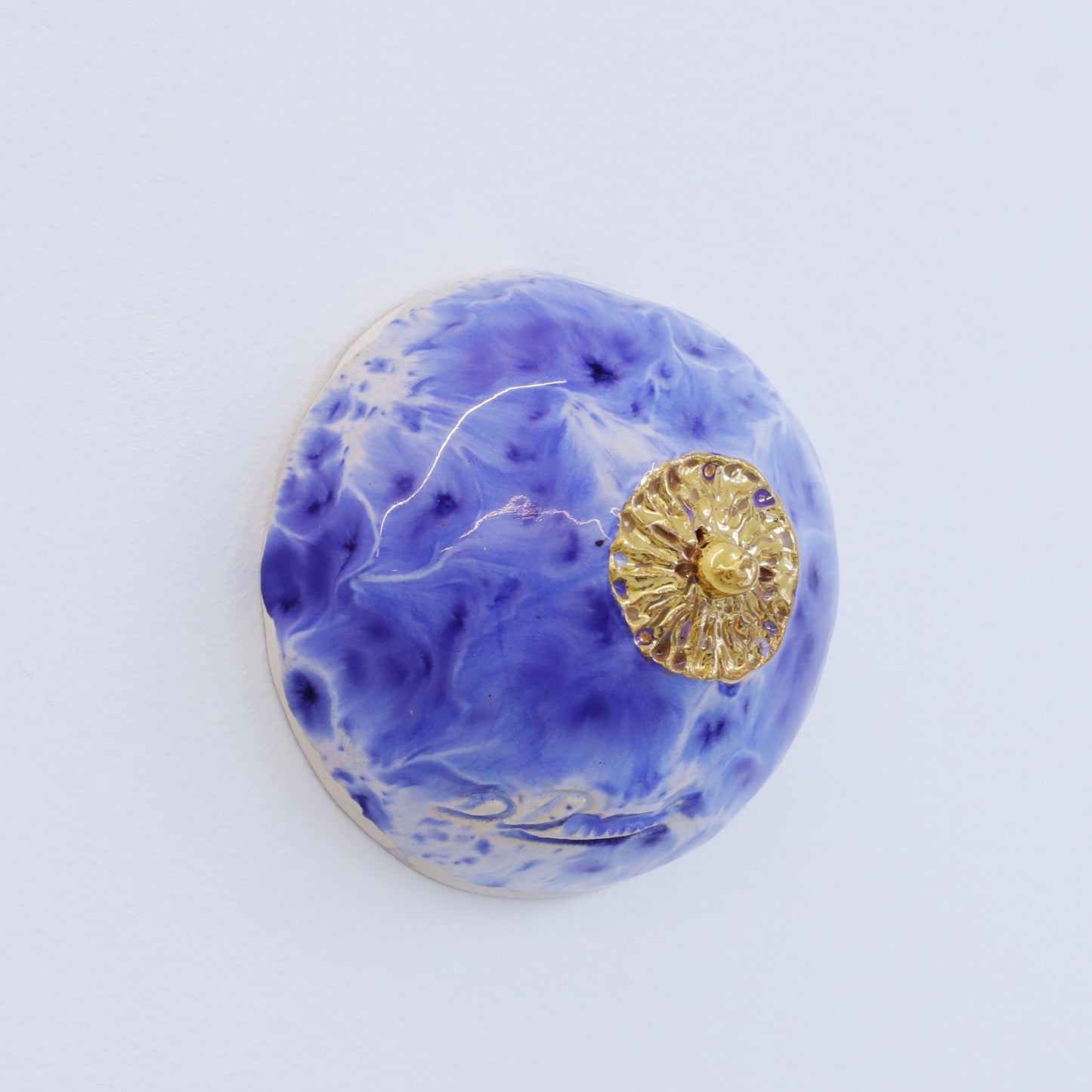 Bulle Derouette - "Sein - Taille M - Iris bleu"