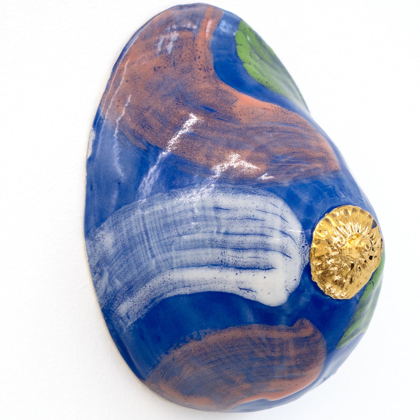 Bulle Derouette - "Breast - Size L - Matt gold rose"