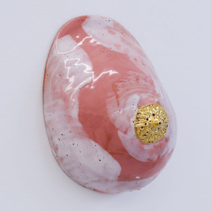 Bulle Derouette - "Sein - Taille L - Rose blanc nuage"