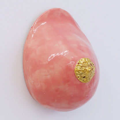 Bulle Derouette - "Breast - Size L - Bright Pink"