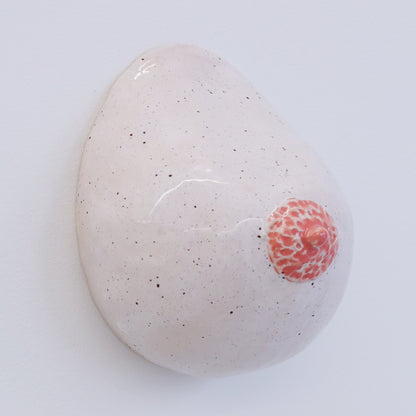 Bulle Derouette - "Sein - Taille L - Blanc moucheté"