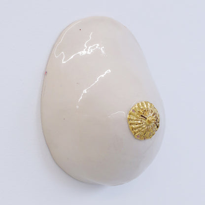 Bulle Derouette - "Sein - Taille L - Blanc"