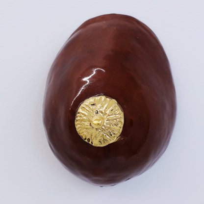 Bulle Derouette - "Sein - Taille L - Brown"