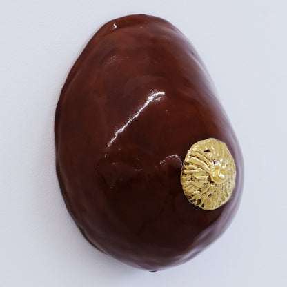 Bulle Derouette - "Sein - Taille L - Brown"