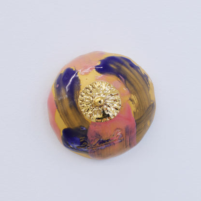 Bulle Derouette - "Sein - Taille M - Jaune paint"