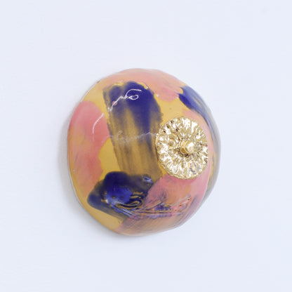 Bulle Derouette - "Sein - Taille M - Jaune paint"