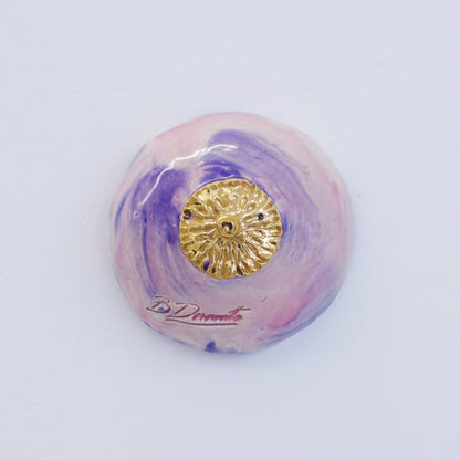 Bulle Derouette - "Sein - Taille M - Rose violet paint"