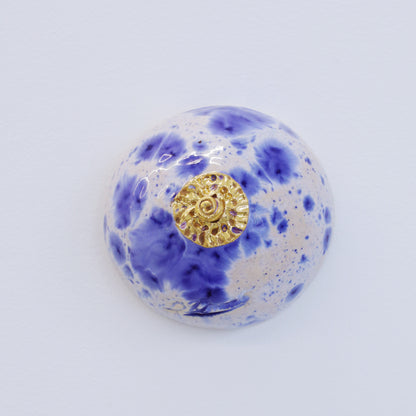 Bulle Derouette - "Breast - Size M - Spotted Blue"