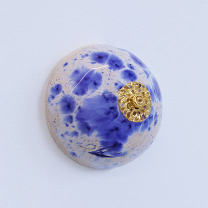 Bulle Derouette - "Breast - Size M - Spotted Blue"