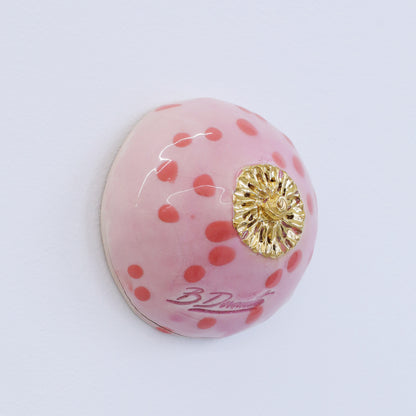 Bulle Derouette - "Breast - Size M - Pink dots"