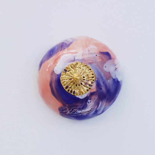 Bulle Derouette - "Sein - Taille M - Rose nuages"