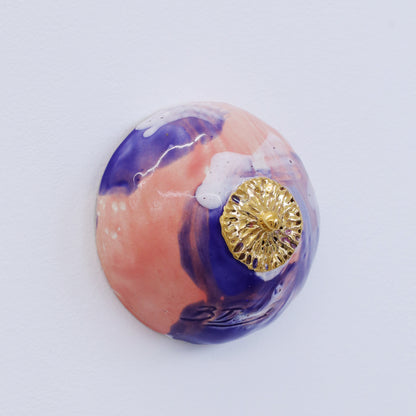 Bulle Derouette - "Sein - Taille M - Rose nuages"