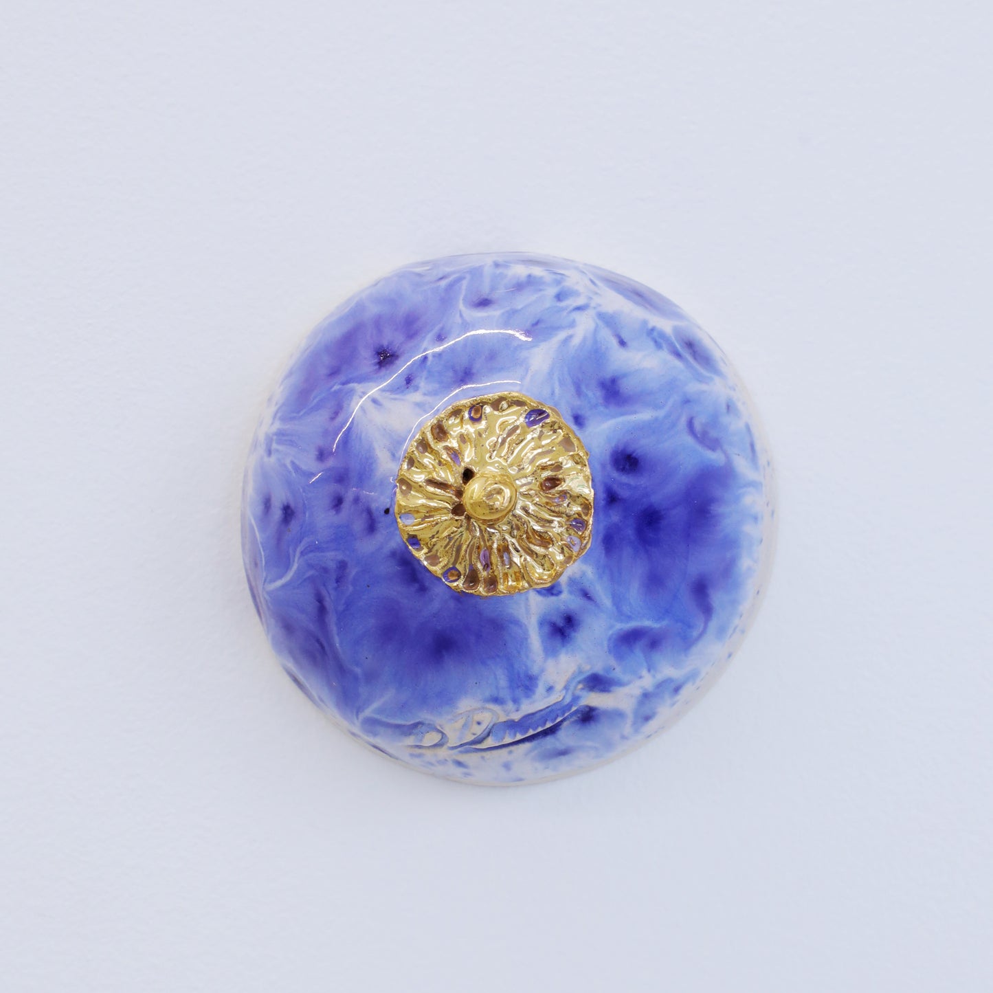 Bulle Derouette - "Sein - Taille M - Iris bleu"