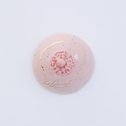 Bulle Derouette - "Sein - Taille S - Rose moucheté"