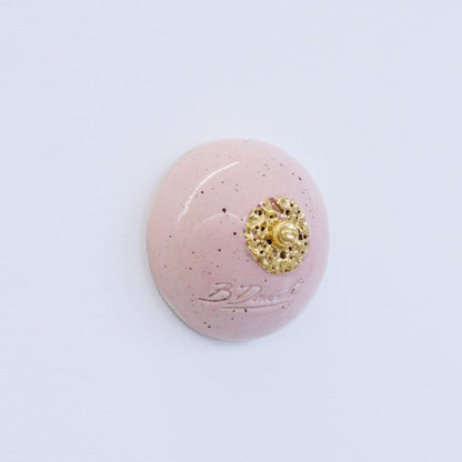 Bulle Derouette - "Sein - Taille S - Rose doré moucheté"