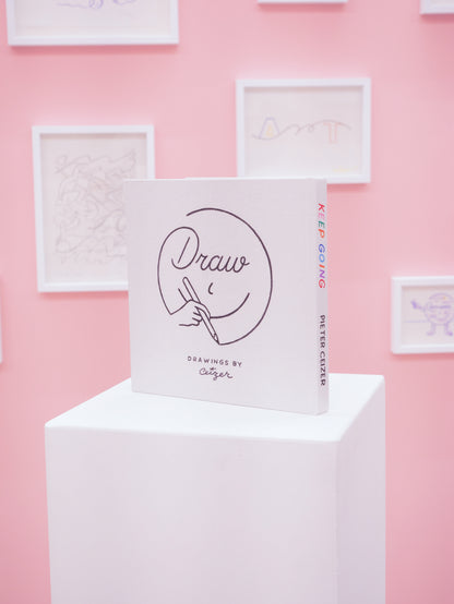 Pieter Ceizer "Keep Going" Book (with a fold-out color poster)
