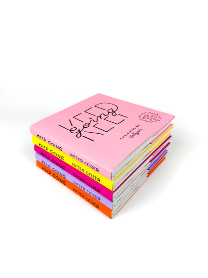 Pieter Ceizer "Keep Going" Book (with a fold-out color poster)