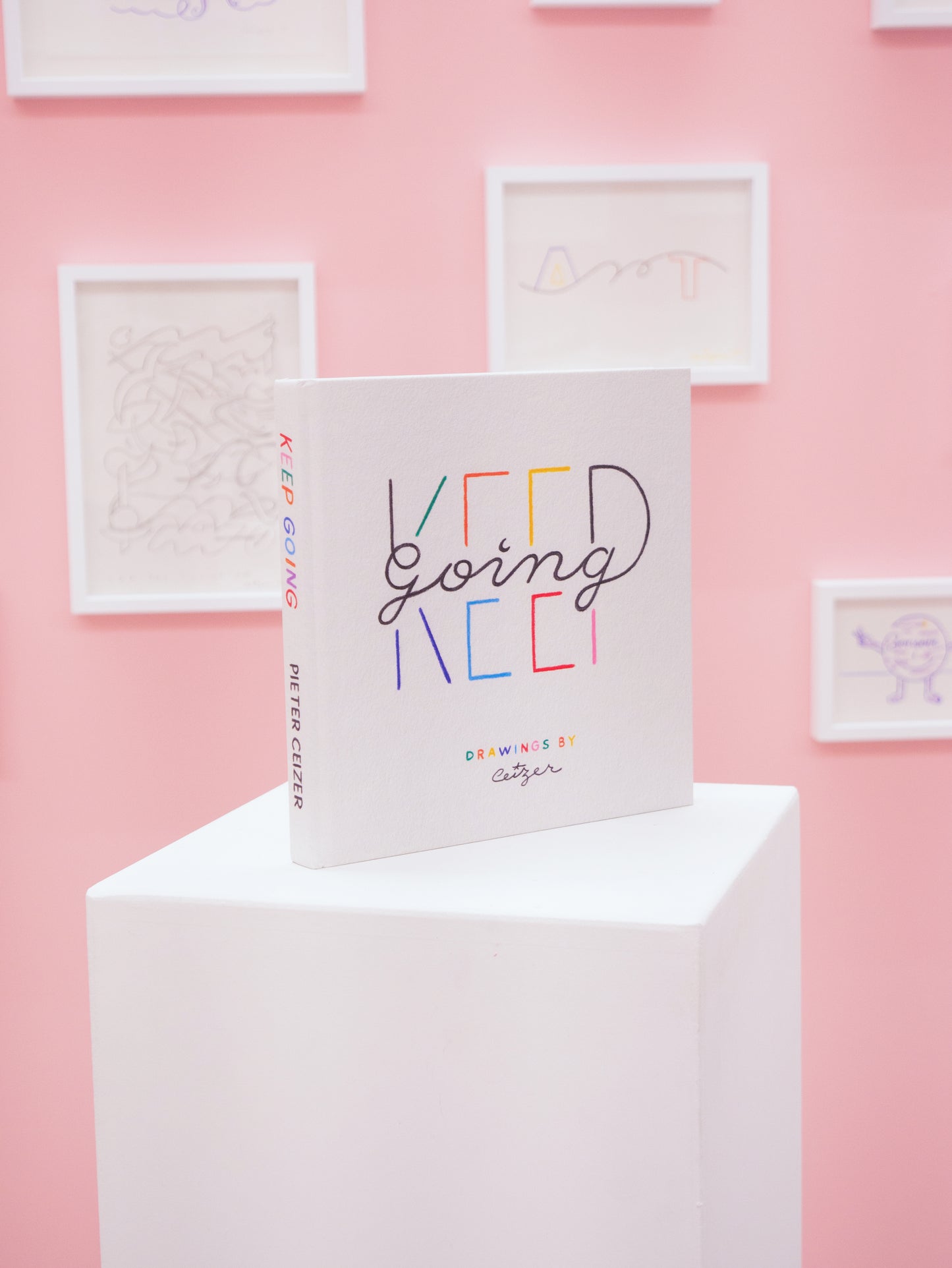 Pieter Ceizer "Keep Going" Book