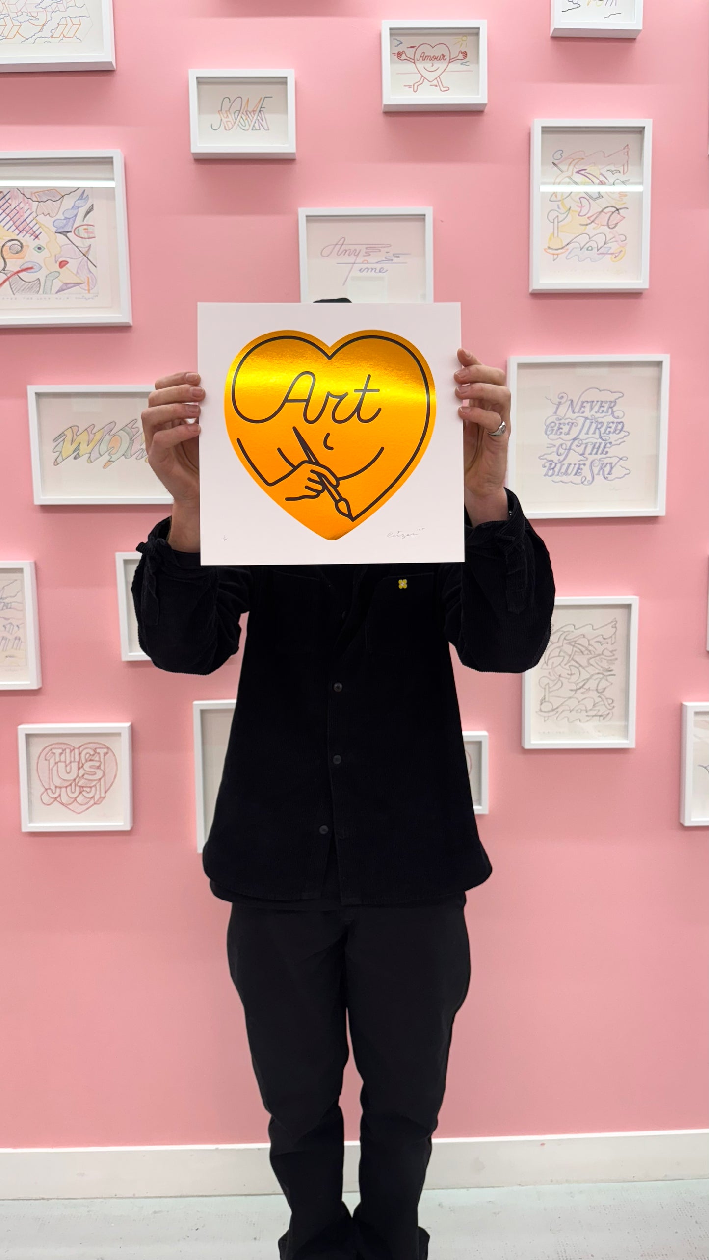 Pieter Ceizer "Art - Orange"