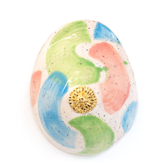 Bulle Derouette - "Breast - Size L - Matt gold rose"