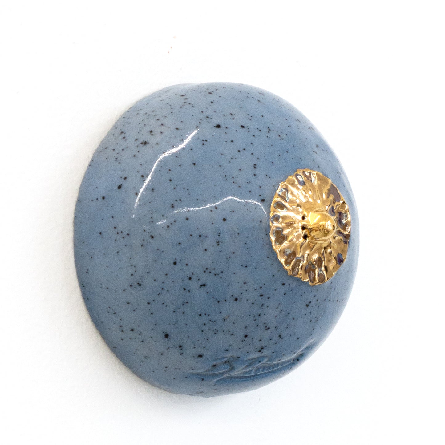 Bulle Derouette - "Sein - Taille M - Blue & Black dott"