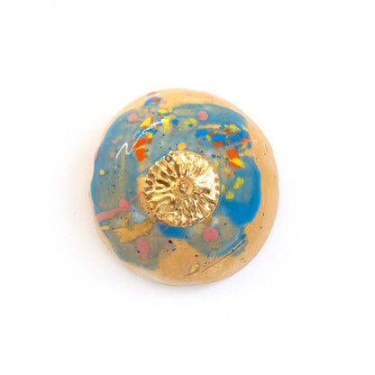 Bulle Derouette - "Sein - Taille M - Yellow & dott"