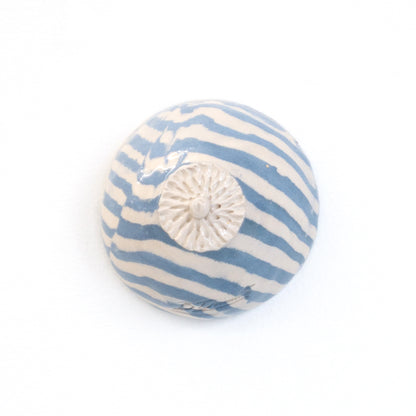 Bulle Derouette - "Sein - Taille M - Marinière Blanche"