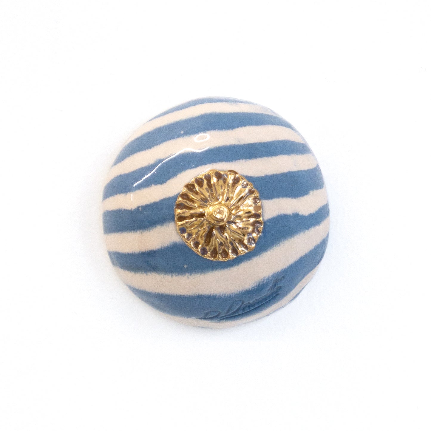 Bulle Derouette - "Sein - Taille M - Marinière Gold"