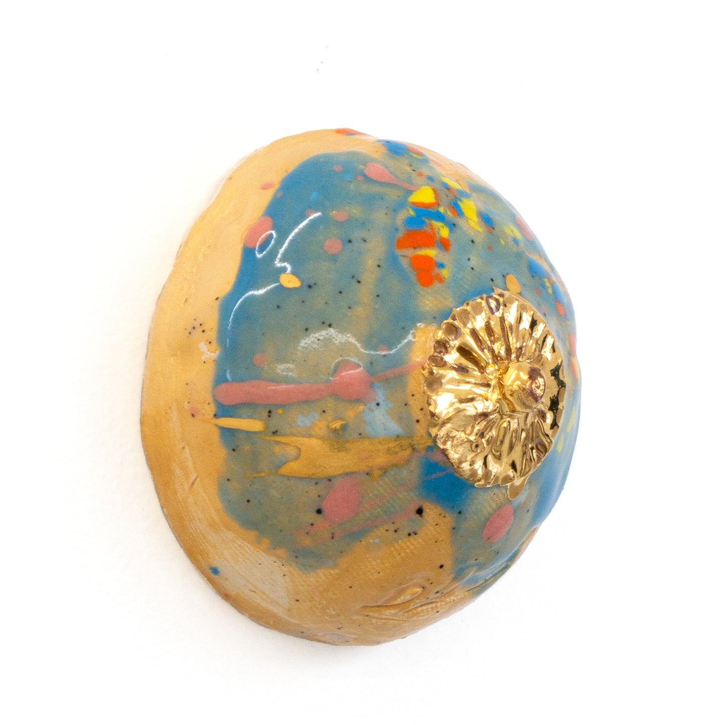 Bulle Derouette - "Sein - Taille M - Yellow & dott"