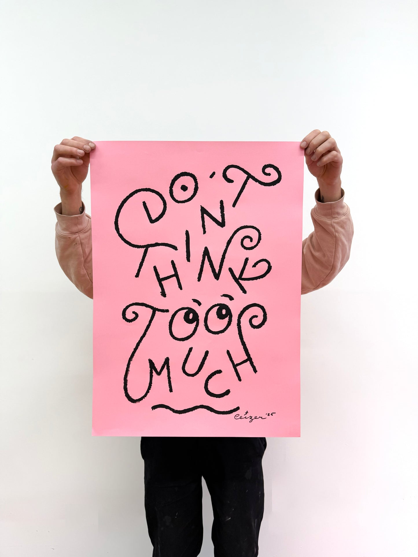 Pieter Ceizer "Keep Going" Book (à couverture de couleur pliable en poster)