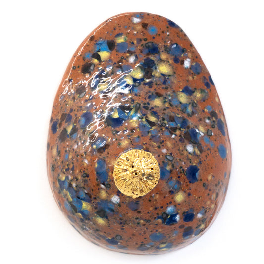 Bulle Derouette - "Breast - Size L - Matt gold rose"