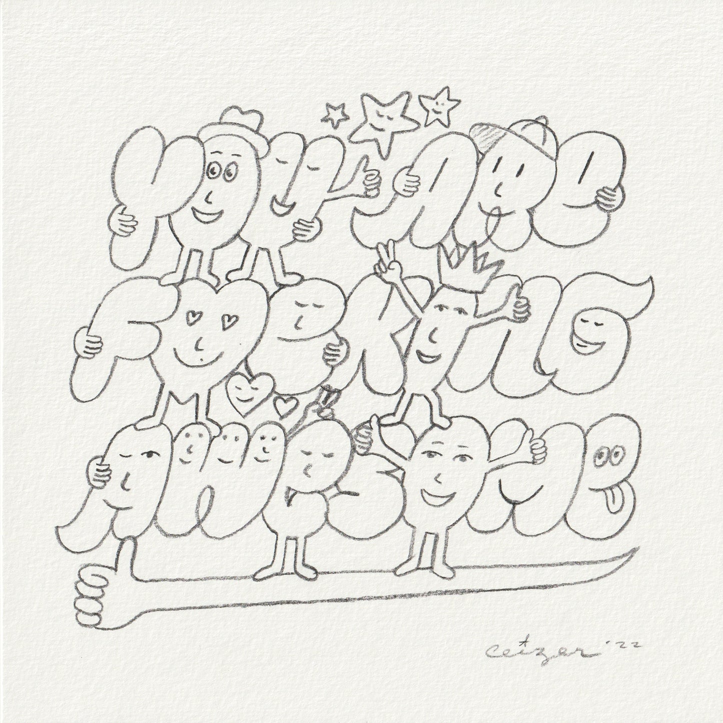 Pieter Ceizer "You Are Fucking Awesome"