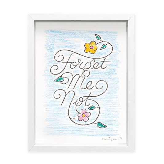 Pieter Ceizer "Forget Me Not"