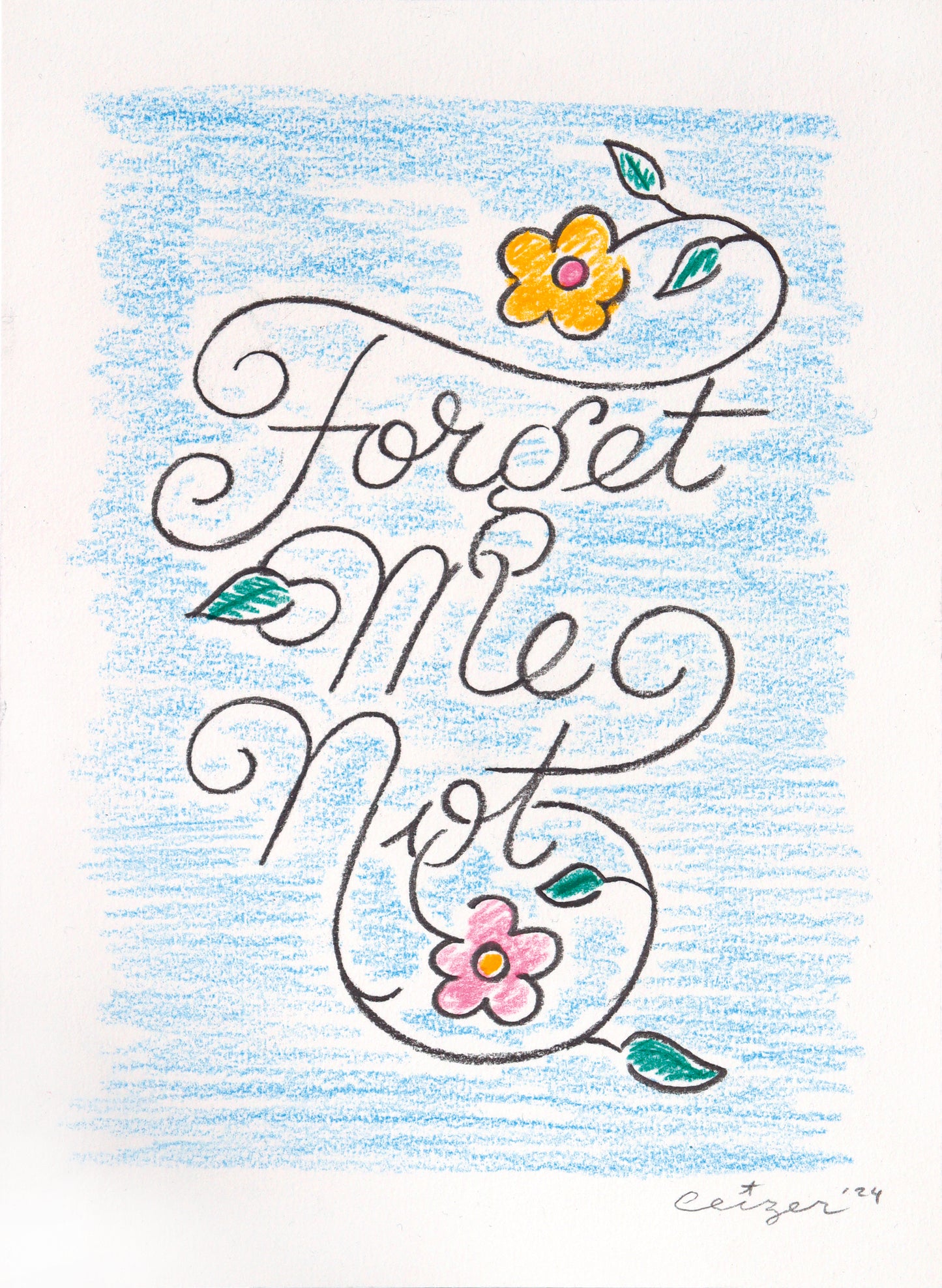 Pieter Ceizer "Forget Me Not"