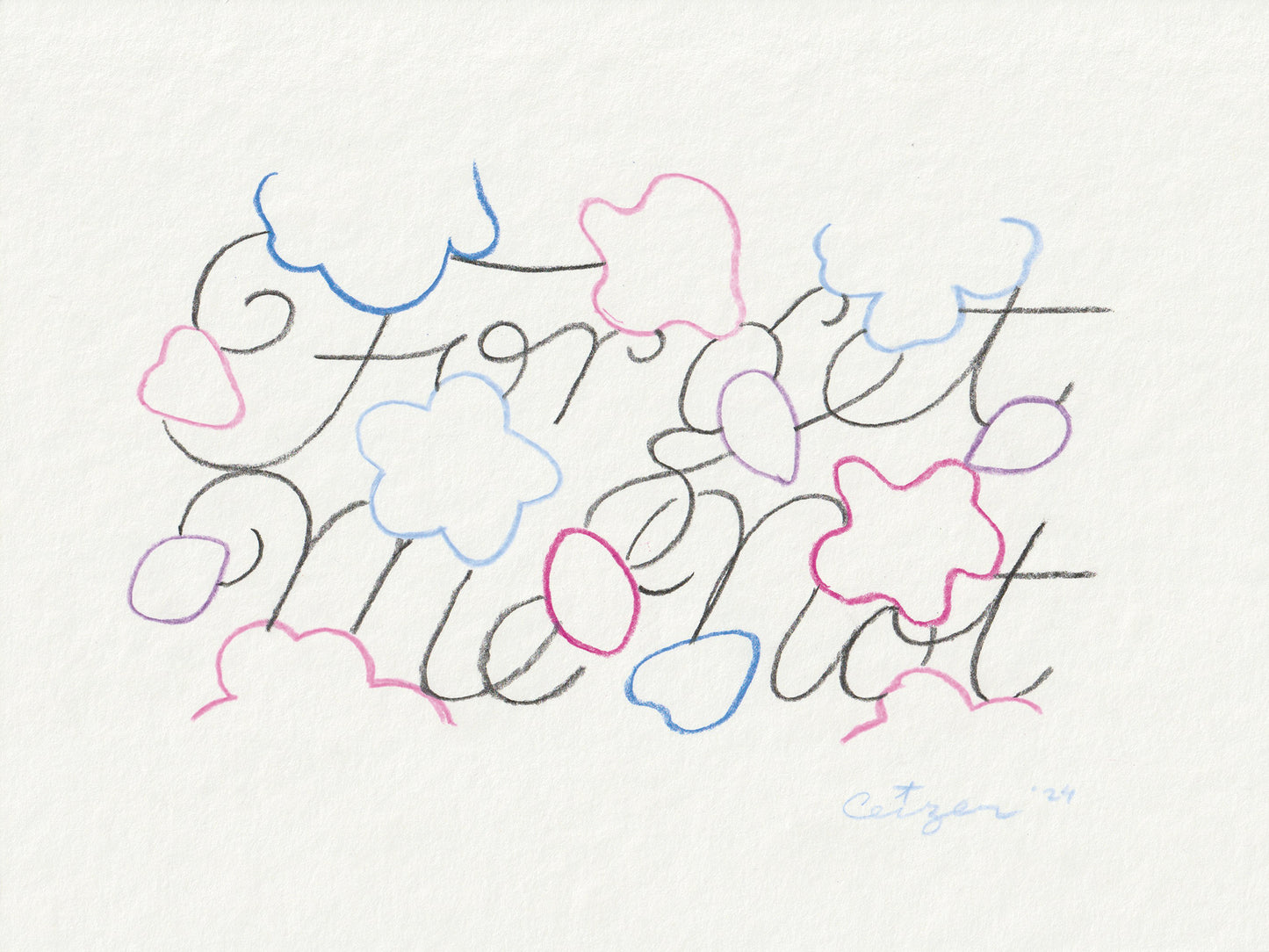 Pieter Ceizer "Forget Me Not"