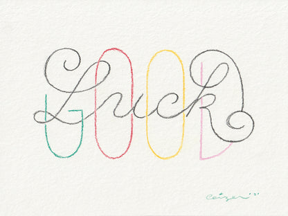 Pieter Ceizer "Good Luck 2"