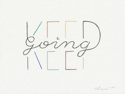 Pieter Ceizer "Keep Going"