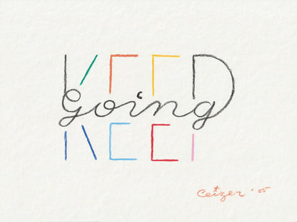 Pieter Ceizer "Keep Going 2"