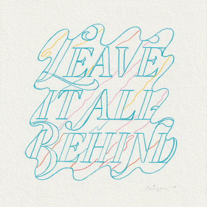 Pieter Ceizer "Leave It All Behind 2"