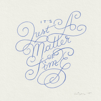 Pieter Ceizer "It's Just A Matter Of Time"