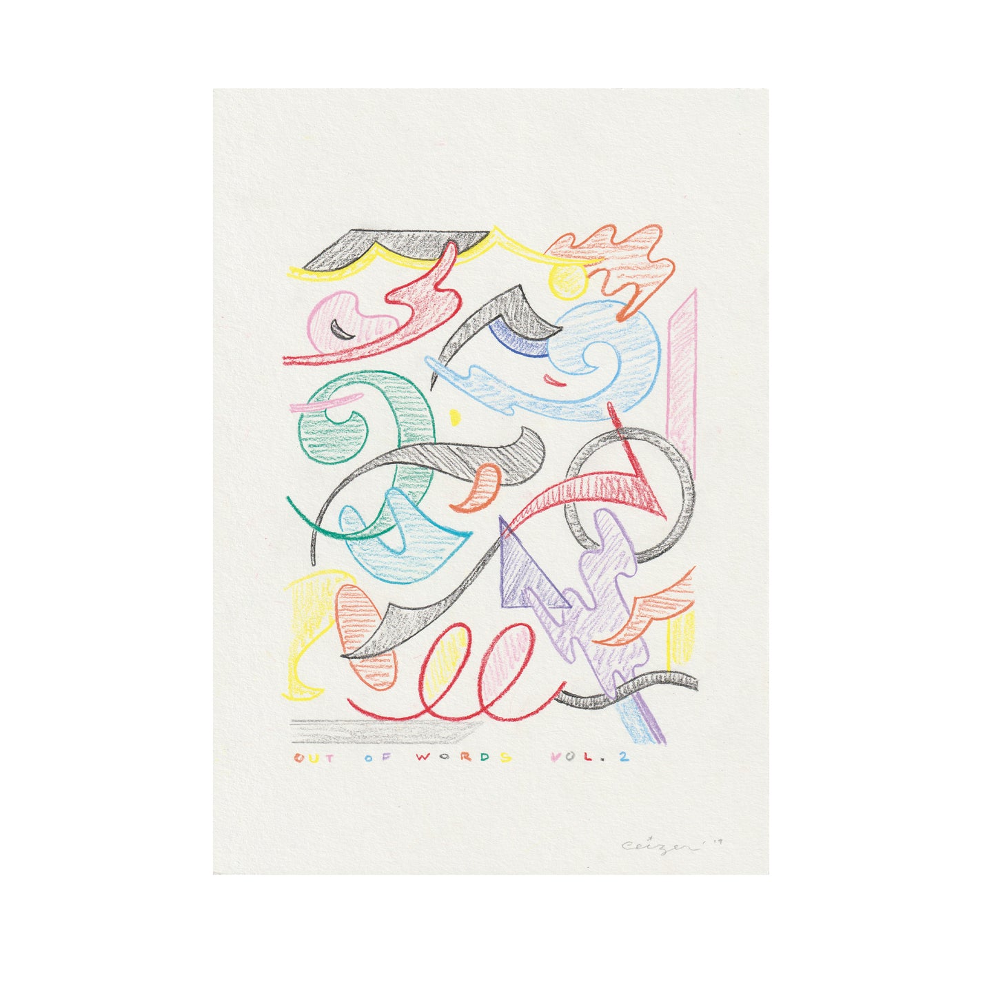 Pieter Ceizer "Out Of Words 2"