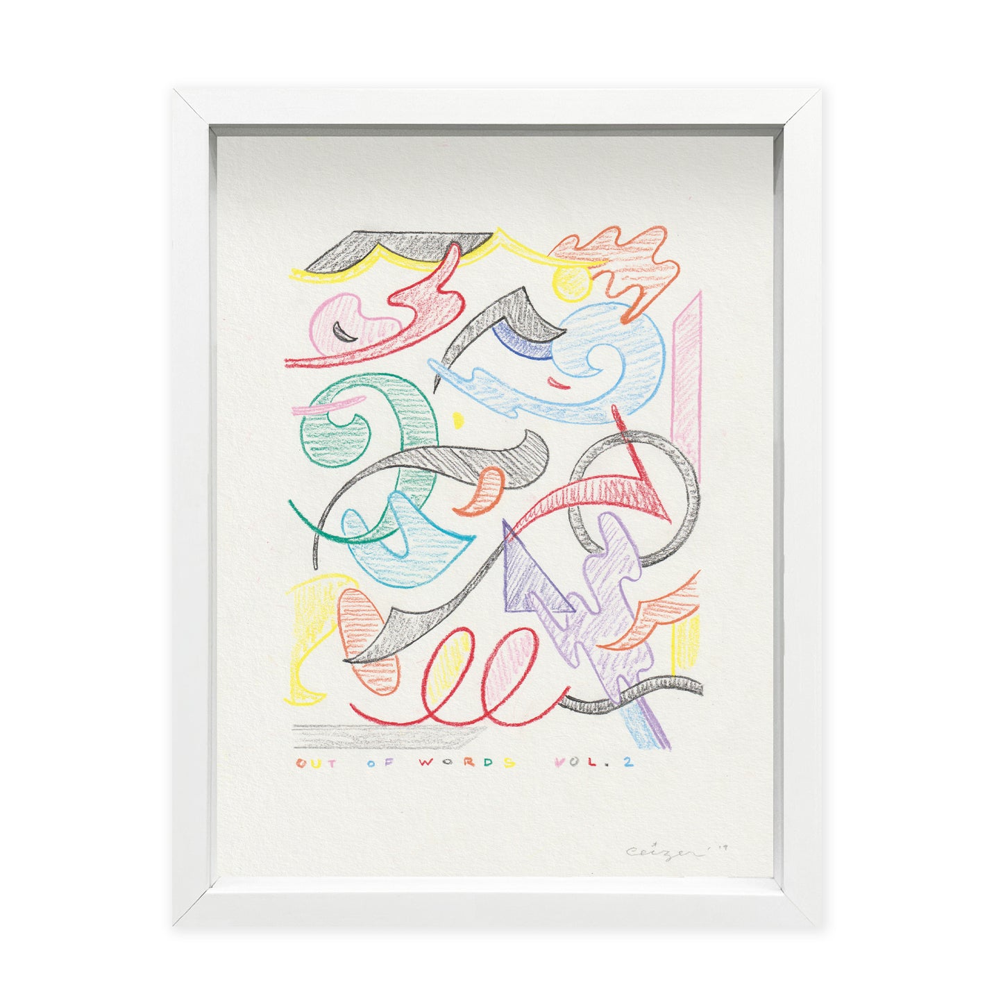 Pieter Ceizer "Out Of Words 2"