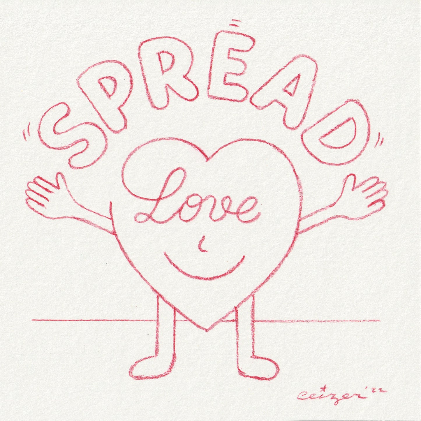 Pieter Ceizer "Spread Love"