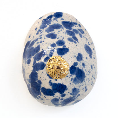 Bulle Derouette - "Sein - Taille L - Blue dott "